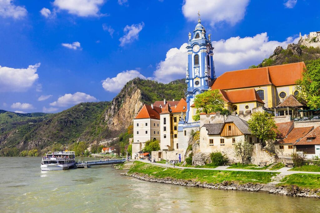 Dürnstein in the Wachau on the Danube